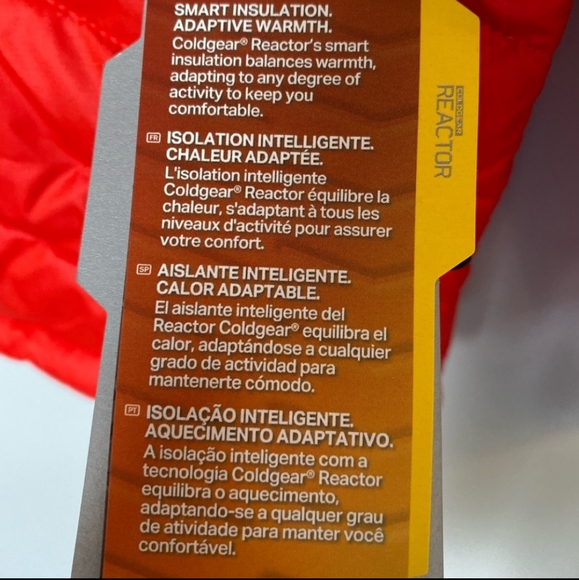 OVER $100 OFF!!!🔥 L UNDER ARMOUR BURGUNDY RED PACKABLE PUFFER - Picture 16 of 16